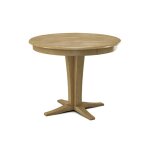 Build Your Own Pedestal Table w/ 30"H Verano Pedestal for Solid Tops - Image 29