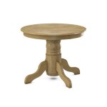 Build Your Own Pedestal Table w/ 30"H Turned Pedestal for Solid Tops - Image 3