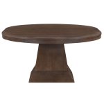Vaughn 5-piece 60-96″ W/2-18 Leaves Dining Set, Coffee & Black Finish - Image 16