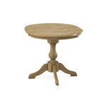 Build Your Own Pedestal Table w/ 36 x 48" Extension Tabletop w/Half Bullnose Edge - Image 13