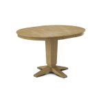 Build Your Own Pedestal Table w/ 42" x 54" Round Extension Tabletop - Image 37