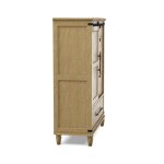 Farmhouse Chic Sliding Door Chest - Image 33