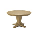 Build Your Own Pedestal Table w/ 52" Round Tabletop w/Reverse Bevel Edge - Image 9