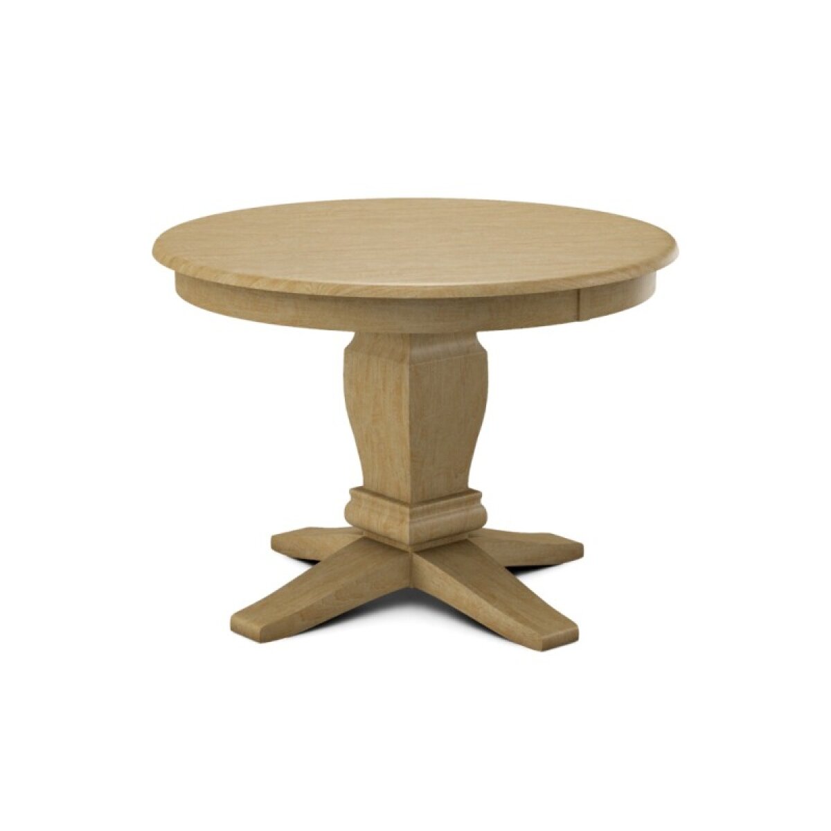 Build Your Own Pedestal Table w/ 30" H Java Pedestal for Solid Tops ...