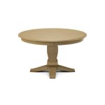 Build Your Own Pedestal Table w/ 52" Round Tabletop w/Reverse Bevel Edge - Image 23