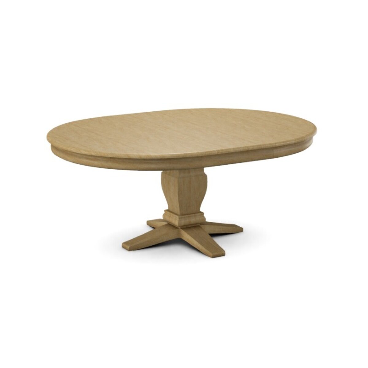 d901f8e723730a1e177987d42b3f8fad Build Your Own Pedestal Table w/ 54" x 72" Butterfly Leaf Extension Top w/Half Bullnose Edge - Image 1