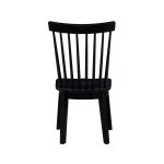 Vaughn 5-piece 60-96″ W/2-18 Leaves Dining Set, Coffee & Black Finish - Image 11
