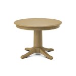 Build Your Own Pedestal Table w/ 42" Round Tabletop w/'Half Bullnose Edge - Image 37