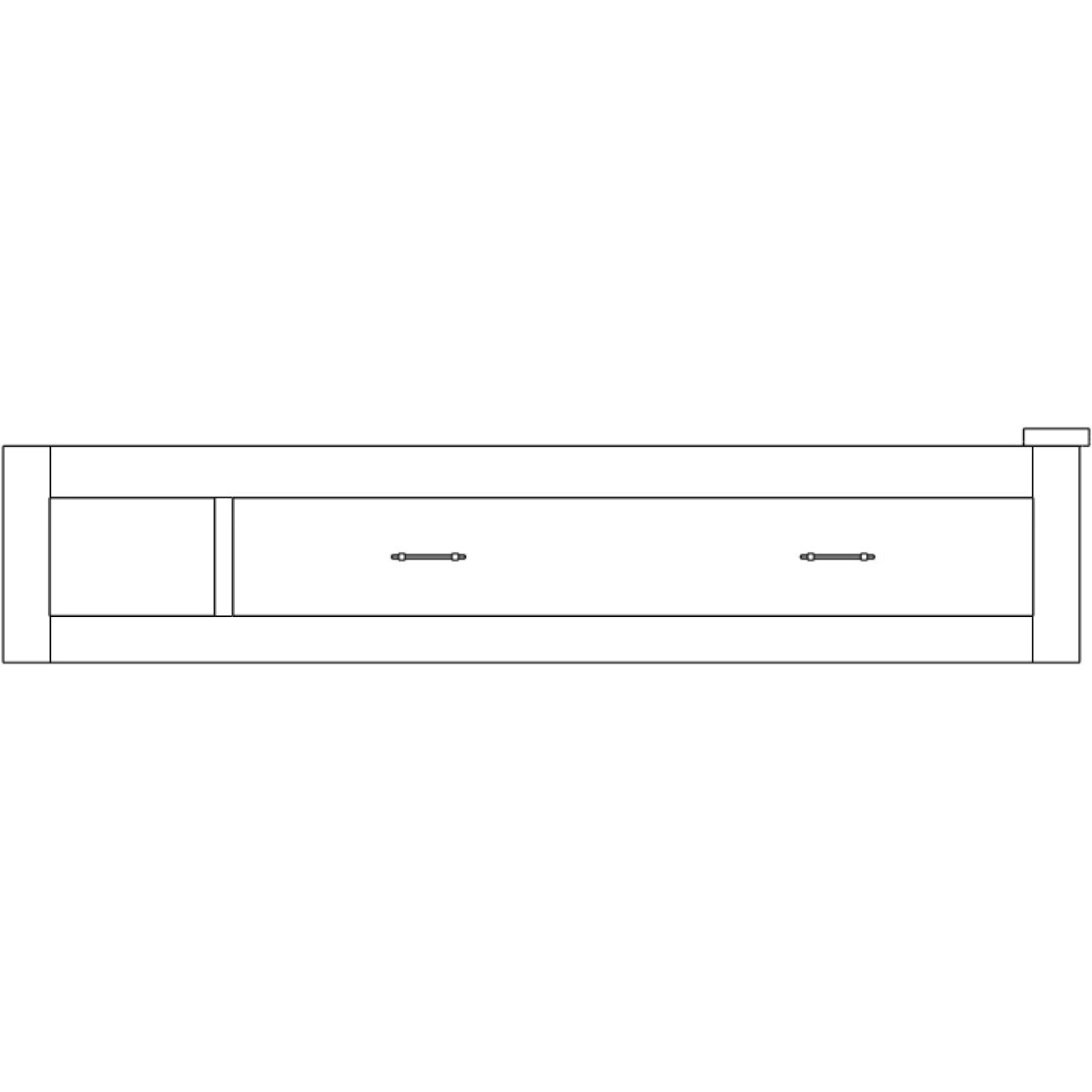 dedcd4b84df085ecbee601ae0a4a7798 Bryson Frame California King Bookcase Headboard 30-5255 - Image 1