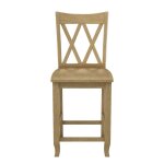 24'' Double XX Back Counter Stool - Image 5
