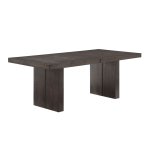 Evan 78-96 Inch Dining Table With 18″ Leaf - Image 4