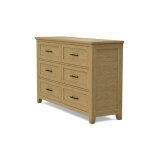 Sanibel 6-Drawer Dresser - Image 11