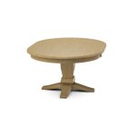 Build Your Own Pedestal Table w/ 48" x 66" Butterfly Leaf Extension Tabletop w/Half Bullnose Edge - Image 28