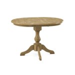 Build Your Own Pedestal Table w/ 36 x 48" Extension Tabletop w/Half Bullnose Edge - Image 4