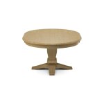 Build Your Own Pedestal Table w/ 48" x 66" Butterfly Leaf Extension Tabletop w/Half Bullnose Edge - Image 27