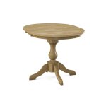 Build Your Own Pedestal Table w/ 36 x 48" Extension Tabletop w/Half Bullnose Edge - Image 30