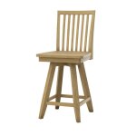 24'' Mission Swivel Counter Stool - Image 7