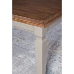 Vista Collection Extension Table in Hickory & Stone - Image 3