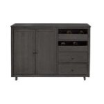 SoMa - Wine and Storage Cabinet in Coal - Image 9