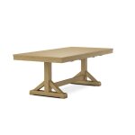Canyon Butterfly Leaf Trestle Table w/ Canyon Trestle Base - T-8440XB - Image 17