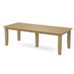 Farmhouse Solid Thick Table Top w/Shaker Legs (Set of 5) - T-53B - Image 26