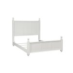 Queen Cottage Bed in Pure White - BD08-201QFN