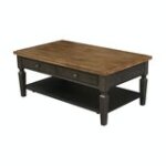 Home Accents - Vista Coffee Table in Hickory & Coal - Image 7