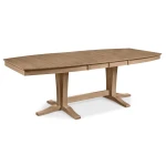 Cosmopolitan Collection - Extension Table Top and Double Pedestal Base in Honey - T97-4096XXT