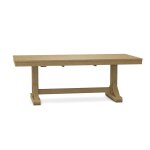 Canyon Butterfly Leaf Trestle Table w/ Canyon Trestle Base - T-8440XB - Image 4