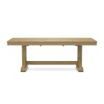 Canyon Butterfly Leaf Trestle Table w/ Canyon Trestle Base - T-8440XB - Image 5
