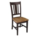 Dining Essentials - San Remo Chair in Hickory & Coal