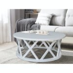 Home Accents - Ceylon Round Coffee Table in White - Image 3