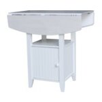 Hampton Collection 36" H Drop Leaf Bistro Table - Image 10