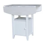 Hampton Collection 36" H Drop Leaf Bistro Table - Image 9