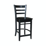 Dining Essentials - Emily Stool in Black