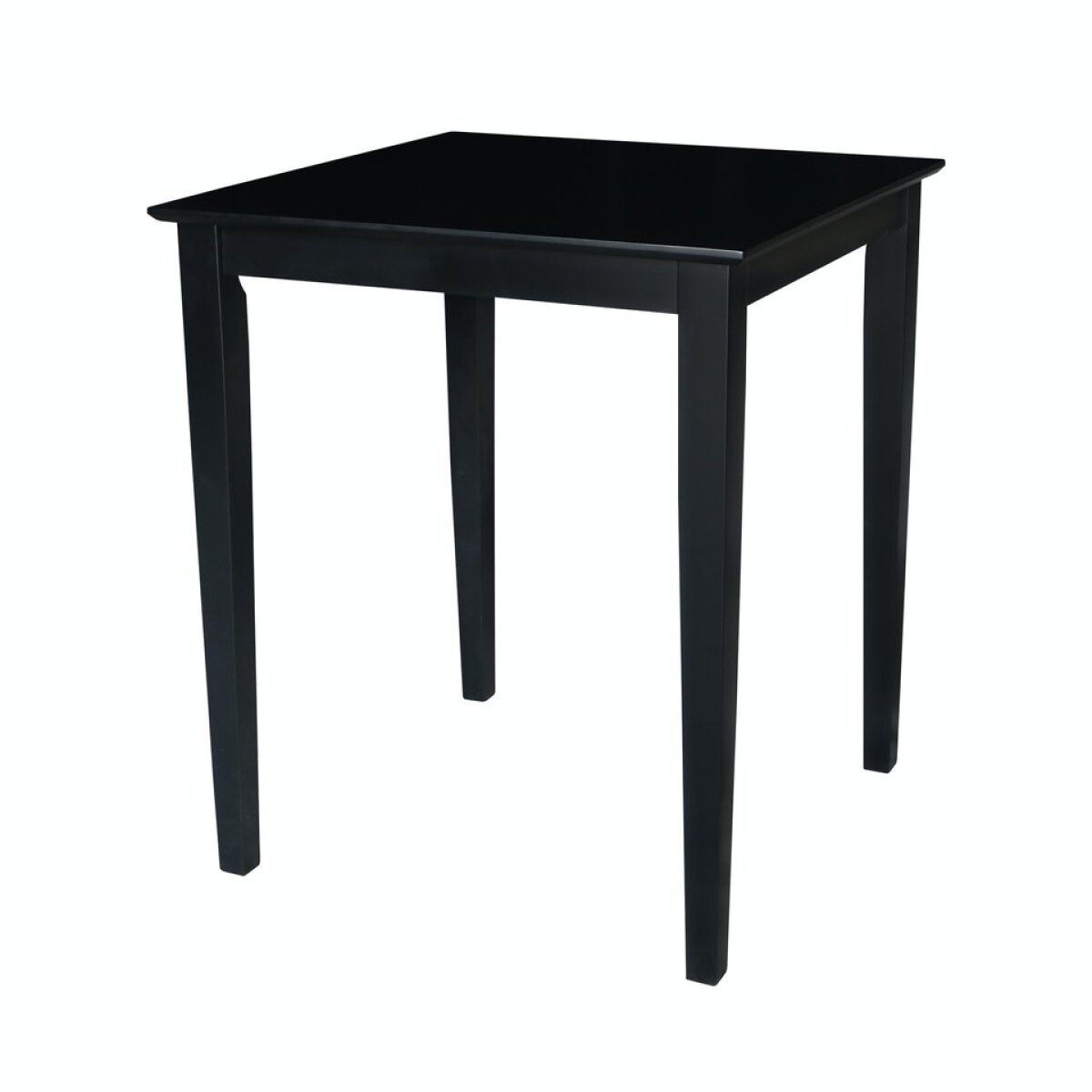 1e943517508978d71c01ab14d5bd5c9f Dining Essentials - 30'' Square Table w/ 36''H Shaker Legs in Black - T46-36S - Image 1