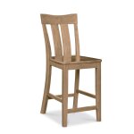 Cosmopolitan Collection - 24" Ava Stool in Honey
