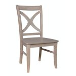 Cosmopolitan Collection - Salerno Chair in Taupe Gray