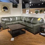 2 Piece All Leather Sectional
