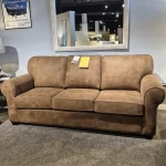 2 Piece Set: 100% Top Grain All Leather Sofa & Chair - Image 3