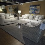 3 Piece Set: Sofa, Loveseat & Swivel Chair - Image 7