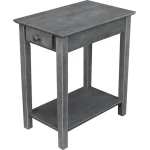 Destinations Collection - Narrow End Table in Heather Gray
