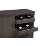 SoMa - Wine and Storage Cabinet in Coal - Image 7