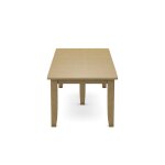 Farmhouse Solid Thick Table Top w/Shaker Legs (Set of 5) - T-53B - Image 14