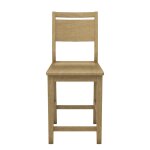 24" Aspen Panel Back Counter Stool - Image 5