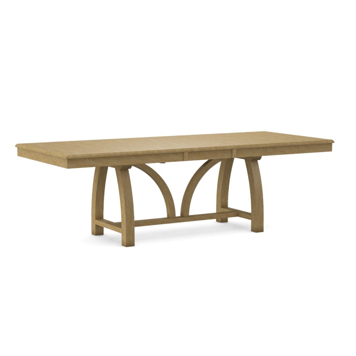 23809bff5091ba733d4a316c5f168902 Portico Extension Table Top w/ Arches Table Base - T-4074XB - Image 1