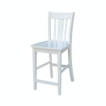 Dining Essentials - San Remo Stool in Pure White