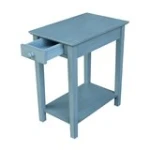 Destinations Collection - Narrow End Table in Ocean Blue - Image 6