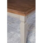 Vista Collection Extension Table in Hickory & Stone - Image 5