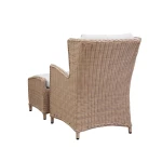 PARKS: Outdoor Living- Biscayne Lounge Chair w/Footstool - Image 2